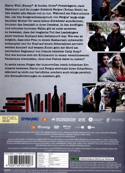 Produktbild: Harry Wild - M&ouml;rderjagd in Dublin - Staffel 3 [2 DVDs]