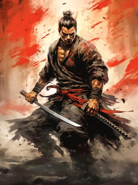 Produktbild: CALVENDO Puzzle Der Samurai - heldenhaft und standhaft | 1000 Teile Lege-Gr&ouml;&szlig;e 64x48cm Foto-Puzzle f&uuml;r gl&uuml;ckliche Stunden
