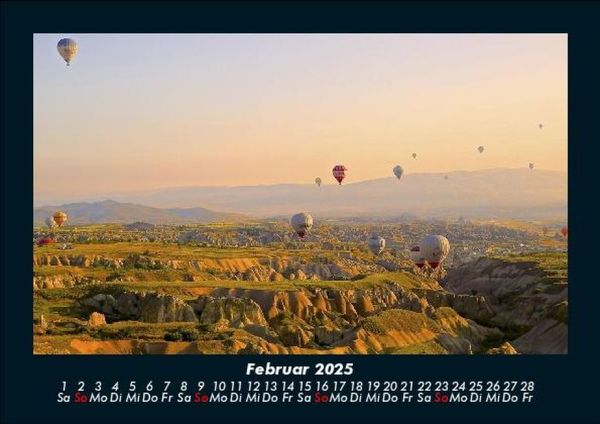 Produktbild: Landschaftskalender 2025 Fotokalender DIN A5