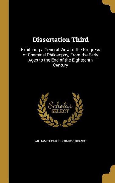 Produktbild: Dissertation Third