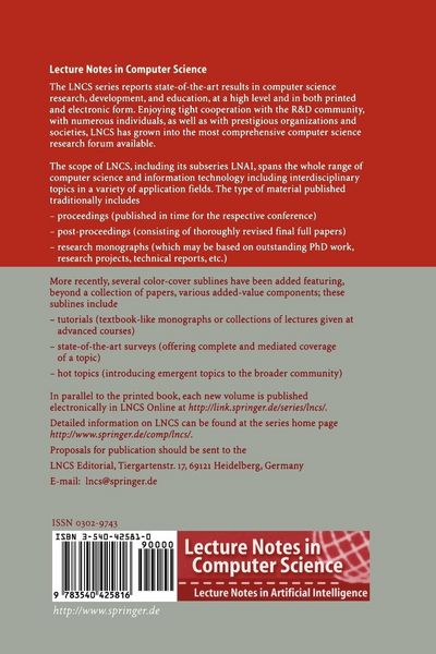 Produktbild: Advances in Intelligent Data Analysis