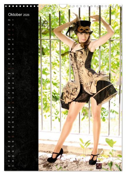 Produktbild: Mode au Chateau (Wandkalender 2026 DIN A3 hoch), CALVENDO Monatskalender