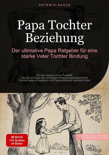 Produktbild: Papa Tochter Beziehung: Der ultimative Papa Ratgeber f&uuml;r eine starke Vater-Tochter-Bindung