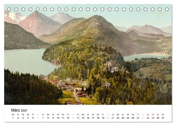 Produktbild: Eine Reise durch das Deutsche Kaiserreich (Tischkalender 2027 DIN A5 quer), CALVENDO Monatskalender