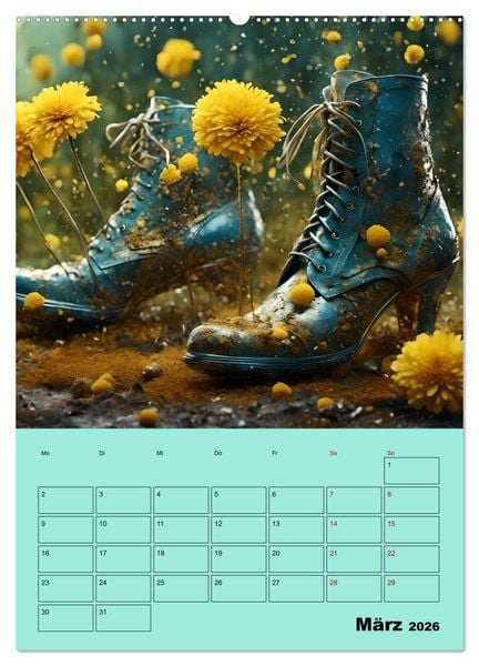 Produktbild: Verzaubert durch High Heels &ndash; Ein Kalender f&uuml;r Schuhliebhaber (hochwertiger Premium Wandkalender 2026 DIN A2 hoch), Kunstdruck in Hochglanz