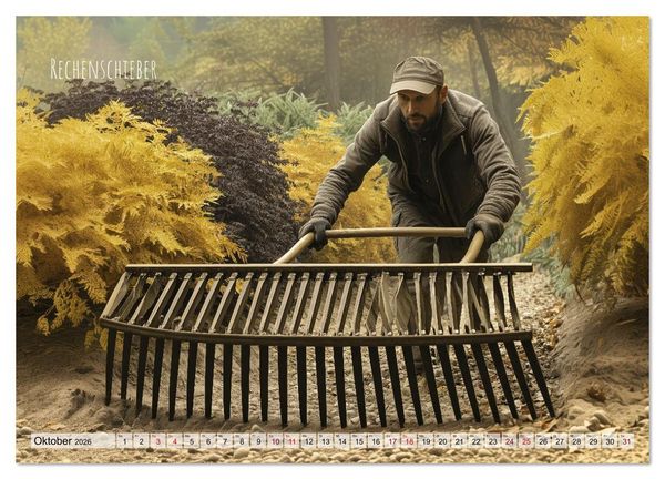 Produktbild: Coole Berufe (Wandkalender 2026 DIN A2 quer), CALVENDO Monatskalender
