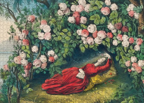 Produktbild: John Derian Paper Goods: The Bower of Roses 1,000-Piece Puzzle