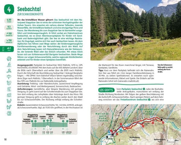 Produktbild: ROTHER Wanderbuch ErlebnisWandern mit Kindern K&auml;rnten. 40 Touren