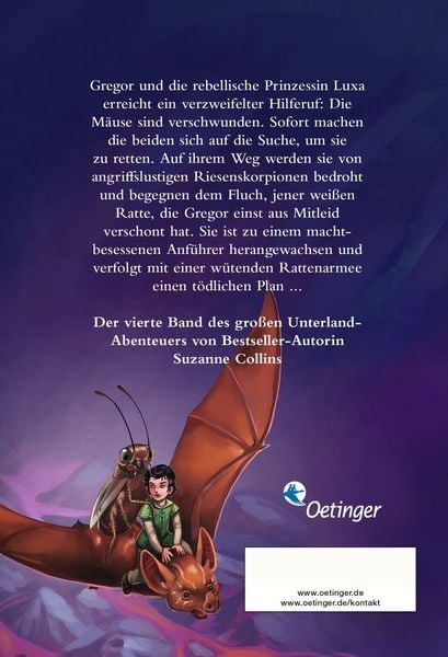 Produktbild: Gregor 4. Gregor und der Fluch des Unterlandes