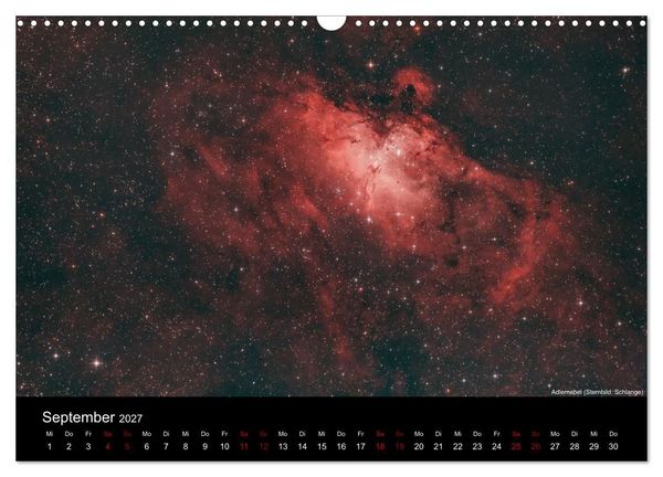 Produktbild: Deep Sky Fotografie (Wandkalender 2027 DIN A3 quer), CALVENDO Monatskalender