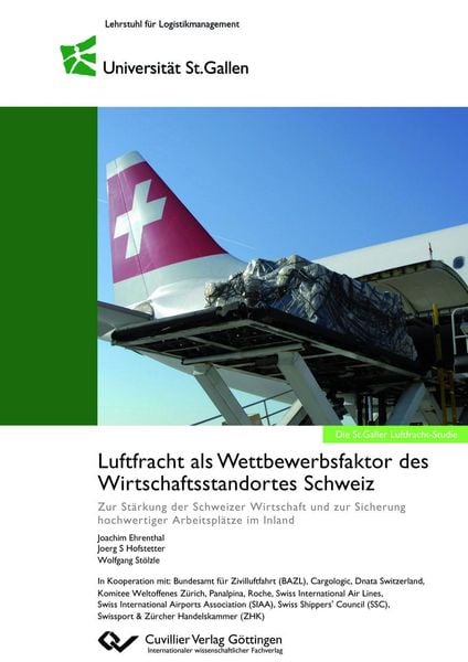 Produktbild: Luftfracht als Wettbewerbsfaktor des Wirtschaftsstandortes Schweiz