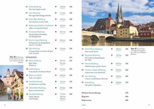 Produktbild: Deutschlands sch&ouml;nste Flussradwege
