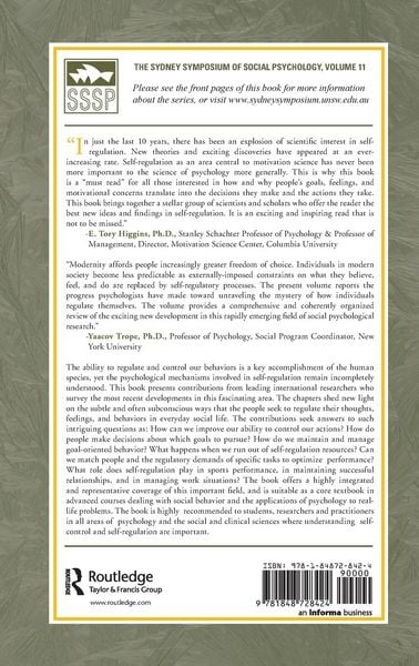 Produktbild: Psychology of Self-Regulation