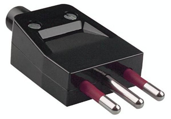 Produktbild: Bachmann 910.174 Schutzkontaktstecker Kunststoff 250 V Schwarz IP20