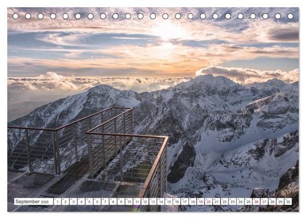 Produktbild: Slowakei - Die Sch&ouml;nheit der Tatra Gebirge (Tischkalender 2026 DIN A5 quer), CALVENDO Monatskalender