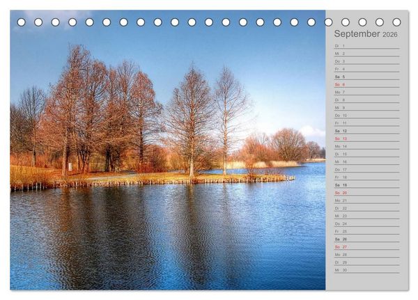 Produktbild: Zwischen Harz und Heide (Tischkalender 2026 DIN A5 quer), CALVENDO Monatskalender