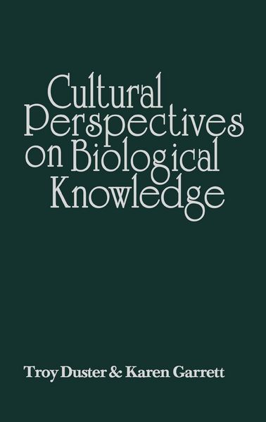 Produktbild: Cultural Perspectives on Biological Knowledge