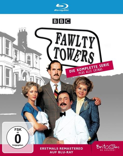 Produktbild: Fawlty Towers - Die komplette Serie plus alle Extras. Erstmals remastered und auf Blu-ray [2 BRs]