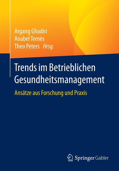 Produktbild: Trends im Betrieblichen Gesundheitsmanagement
