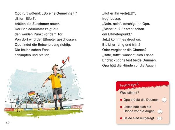 Produktbild: Duden Leseprofi &ndash; Fu&szlig;ballfieber im Stadion, 2. Klasse