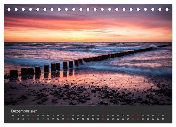 Produktbild: Mecklenburg-Vorpommern (Tischkalender 2027 DIN A5 quer), CALVENDO Monatskalender