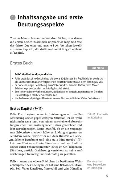 Produktbild: Klett Lekt&uuml;rehilfen Thomas Mann, Bekenntnisse des Hochstaplers Felix Krull