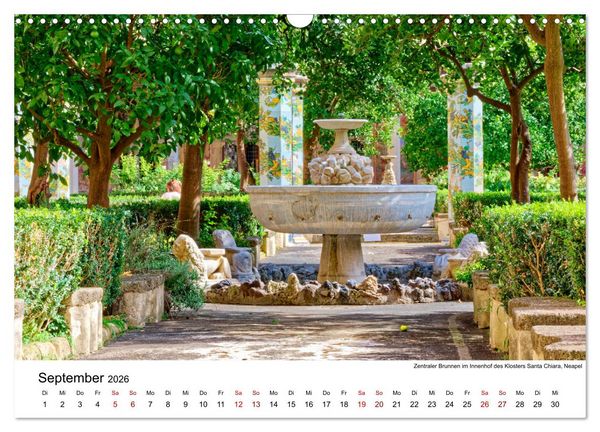 Produktbild: Highlights am Golf von Neapel (Wandkalender 2026 DIN A3 quer), CALVENDO Monatskalender