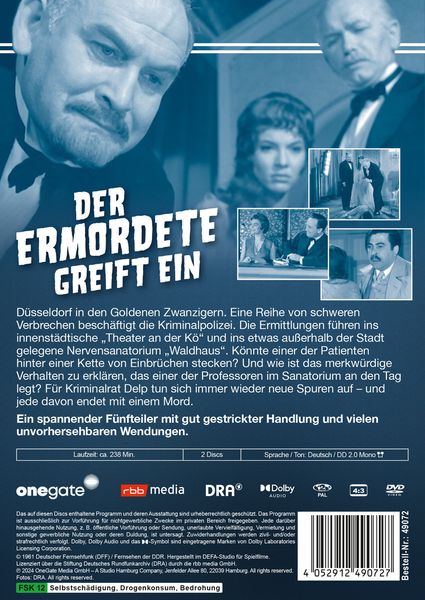 Produktbild: Der Ermordete greift ein (DDR TV-Archiv) [2 DVDs]