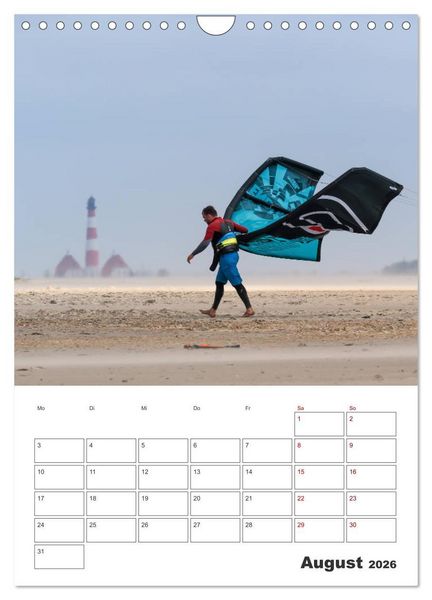 Produktbild: Sankt Peter-Ording Sonne, Strand und Meer (Wandkalender 2026 DIN A4 hoch), CALVENDO Monatskalender