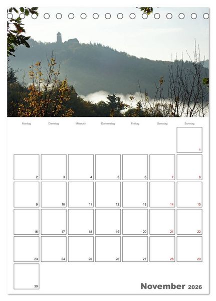 Produktbild: Weinheim an der Bergstra&szlig;e Planer (Tischkalender 2026 DIN A5 hoch), CALVENDO Monatskalender