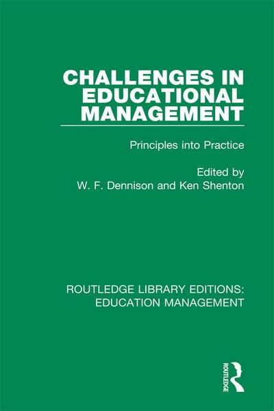 Produktbild: Challenges in Educational Management