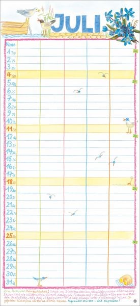 Produktbild: Gabi Kohwagner Unser Familienkalender 2027
