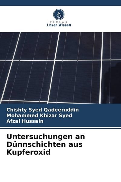 Produktbild: Qadeeruddin, C: Untersuchungen an D&uuml;nnschichten aus Kupferox