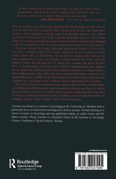 Produktbild: Women's Work in East and West