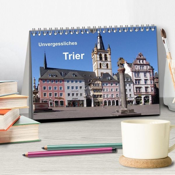 Produktbild: Unvergessliches Trier (Tischkalender 2026 DIN A5 quer), CALVENDO Monatskalender