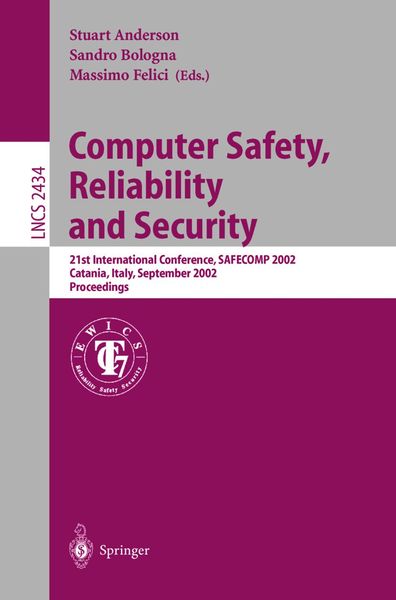 Produktbild: Computer Safety, Reliability and Security