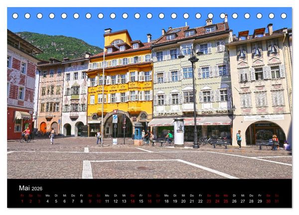 Produktbild: Bozen 2026 (Tischkalender 2026 DIN A5 quer), CALVENDO Monatskalender