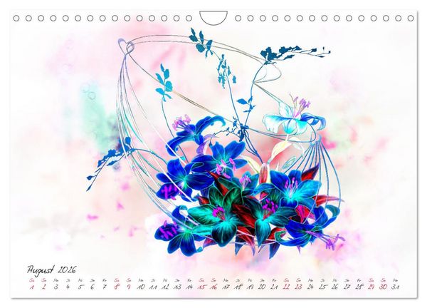 Produktbild: Zauberhaftes Ikebana (Wandkalender 2026 DIN A4 quer), CALVENDO Monatskalender