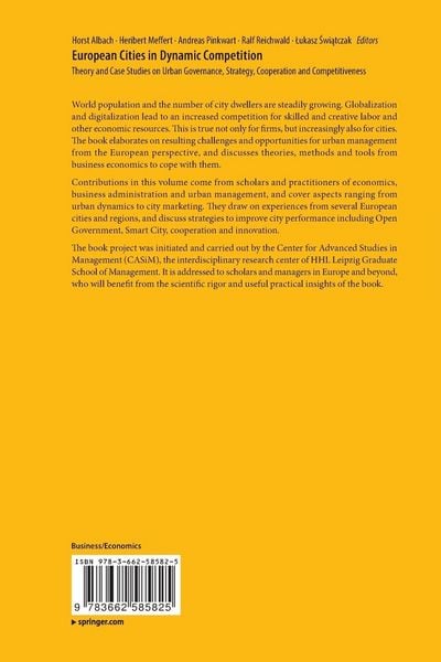 Produktbild: European Cities in Dynamic Competition