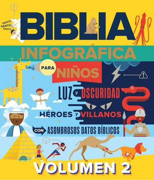 Produktbild: Biblia Infogr&aacute;fica Para Ni&ntilde;os, Volumen 2 (Bible Infographics for Kids. Volume 2)