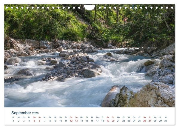 Produktbild: Die Dolomiten - Wanderung durch den Naturpark Schlern-Rosengarten (Wandkalender 2026 DIN A4 quer), CALVENDO Monatskalender