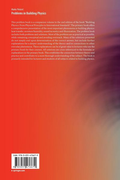 Produktbild: Problems in Building Physics
