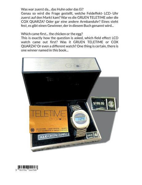Produktbild: 50 Jahre/years Ami Ilixco Gruen Teletime Cox Meister Anker Lcd Quarz Uhren
