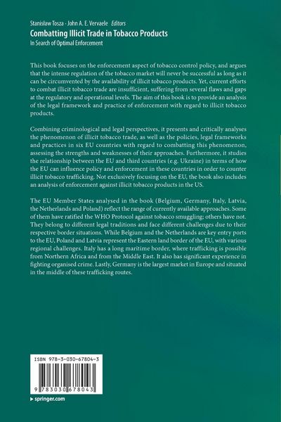 Produktbild: Combatting Illicit Trade in Tobacco Products