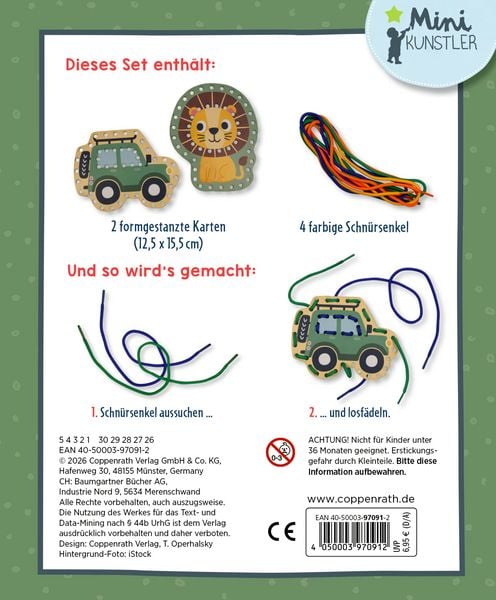 Produktbild: Mein kleines Bastelset: F&auml;del-Karten