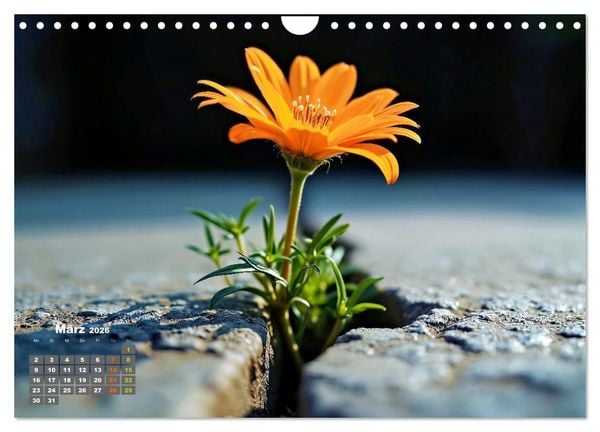 Produktbild: Die Welt in Orange (Wandkalender 2026 DIN A4 quer), CALVENDO Monatskalender