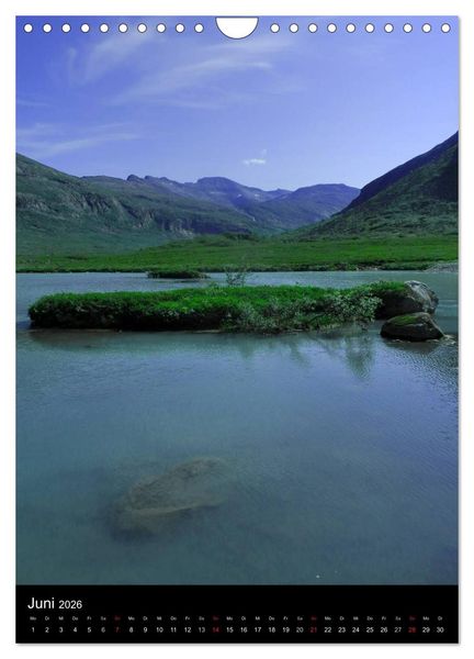 Produktbild: Paradiesisches Norwegen (Wandkalender 2026 DIN A4 hoch), CALVENDO Monatskalender