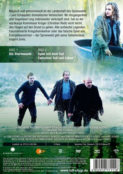 Produktbild: Spreewaldkrimi - Folge 8-10 [2 DVDs]