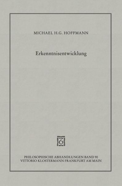 Produktbild: Erkenntnisentwicklung