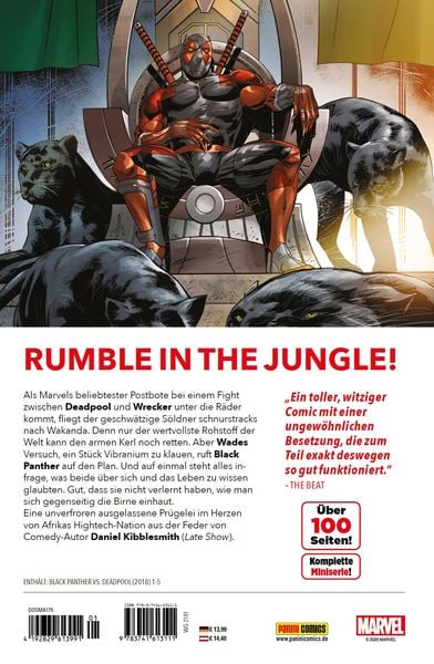 Produktbild: Deadpool vs. Black Panther